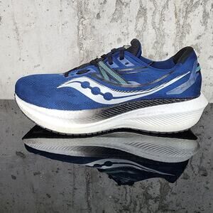 MSRP $160 Saucony Triumph 20 Men’s Running Shoes Size 11 Blue Grey S20759-21